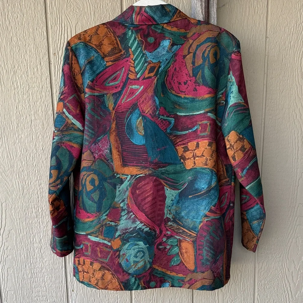 Vintage Abstract Women's Jacket